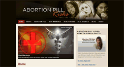 Desktop Screenshot of abortionpillrisks.org